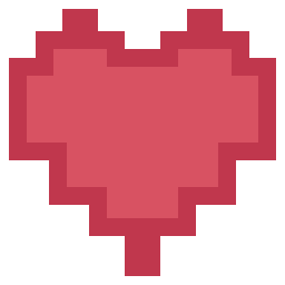 ein pixeliges Herz